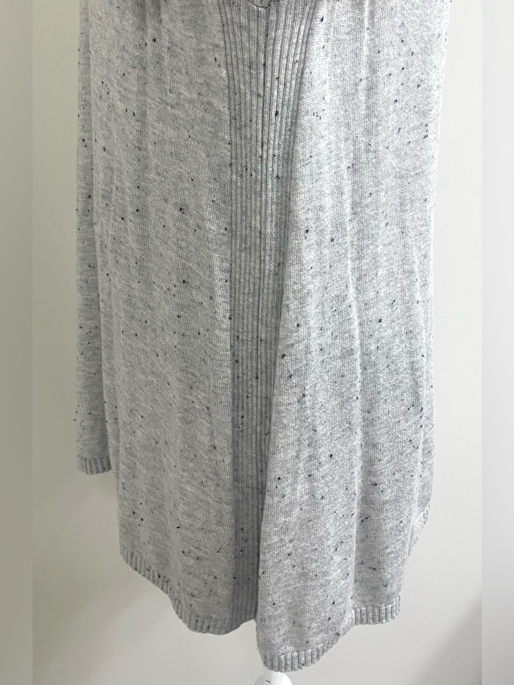 Kim Rogers Womens XL Gray Lightweight Sweater Boho 90s Minimalism Classic - Picture 8 of 14